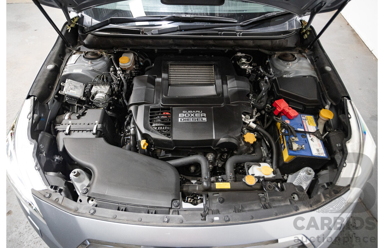 11/2016 Subaru Outback 2.0D Premium (AWD) MY16 4D Wagon Ice Silver Turbo Diesel 2.0L