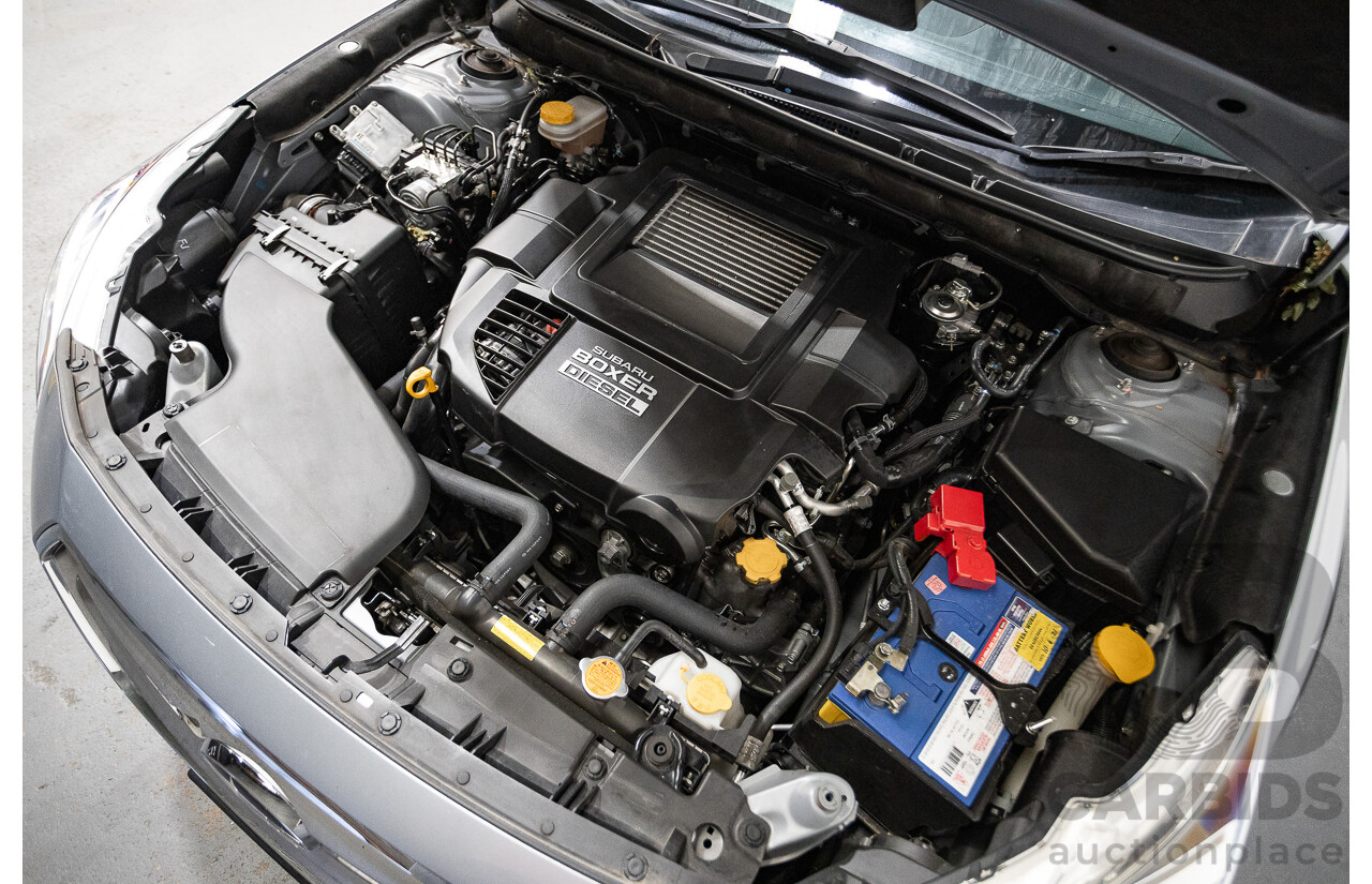 11/2016 Subaru Outback 2.0D Premium (AWD) MY16 4D Wagon Ice Silver Turbo Diesel 2.0L