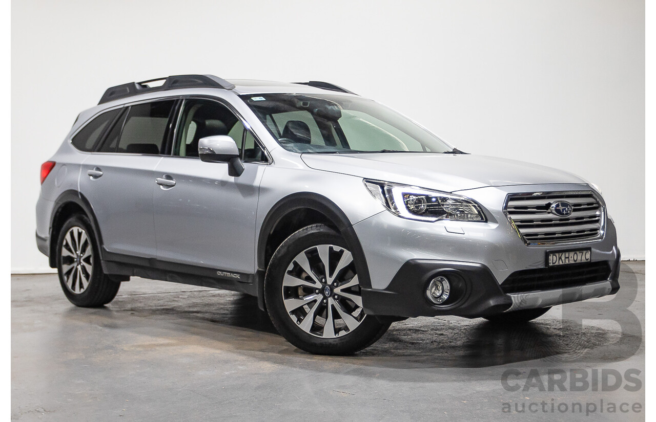 11/2016 Subaru Outback 2.0D Premium (AWD) MY16 4D Wagon Ice Silver Turbo Diesel 2.0L