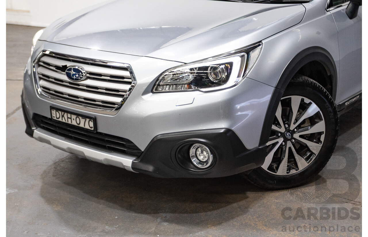 11/2016 Subaru Outback 2.0D Premium (AWD) MY16 4D Wagon Ice Silver Turbo Diesel 2.0L