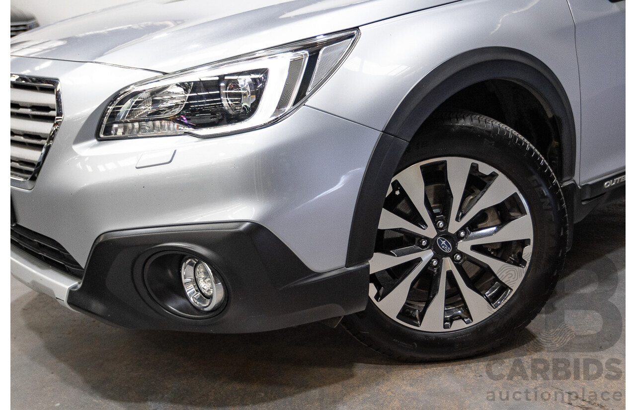 11/2016 Subaru Outback 2.0D Premium (AWD) MY16 4D Wagon Ice Silver Turbo Diesel 2.0L