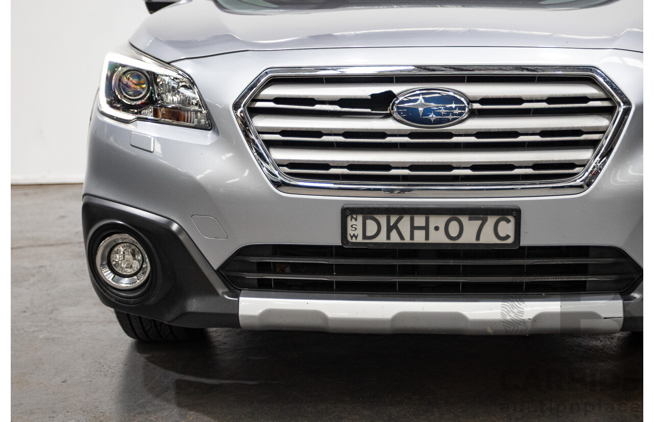 11/2016 Subaru Outback 2.0D Premium (AWD) MY16 4D Wagon Ice Silver Turbo Diesel 2.0L