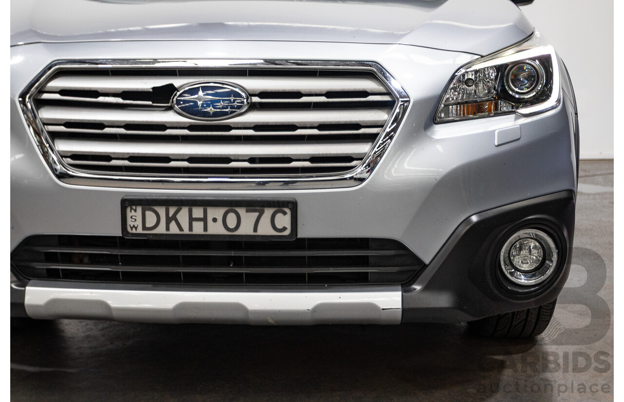 11/2016 Subaru Outback 2.0D Premium (AWD) MY16 4D Wagon Ice Silver Turbo Diesel 2.0L