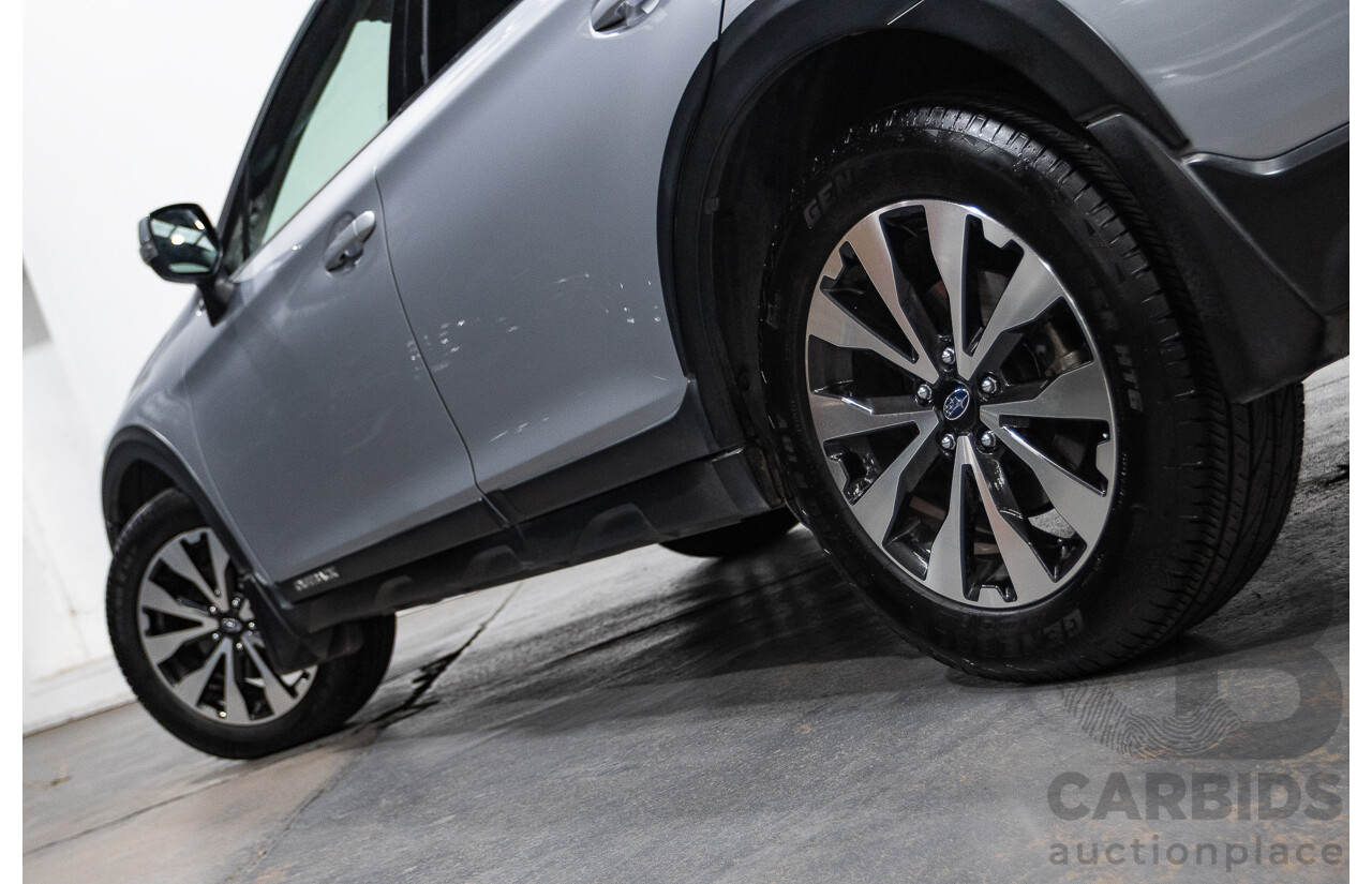 11/2016 Subaru Outback 2.0D Premium (AWD) MY16 4D Wagon Ice Silver Turbo Diesel 2.0L