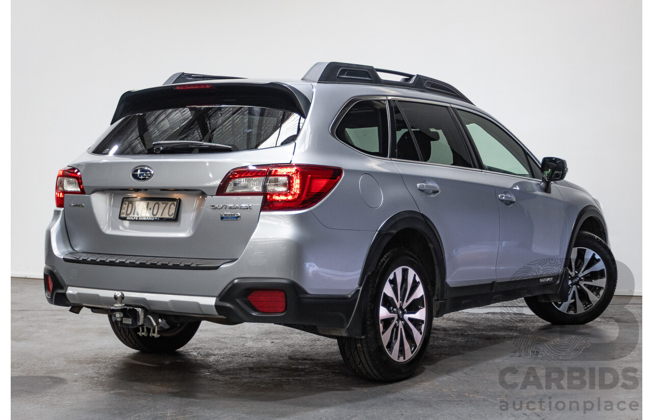 11/2016 Subaru Outback 2.0D Premium (AWD) MY16 4D Wagon Ice Silver Turbo Diesel 2.0L