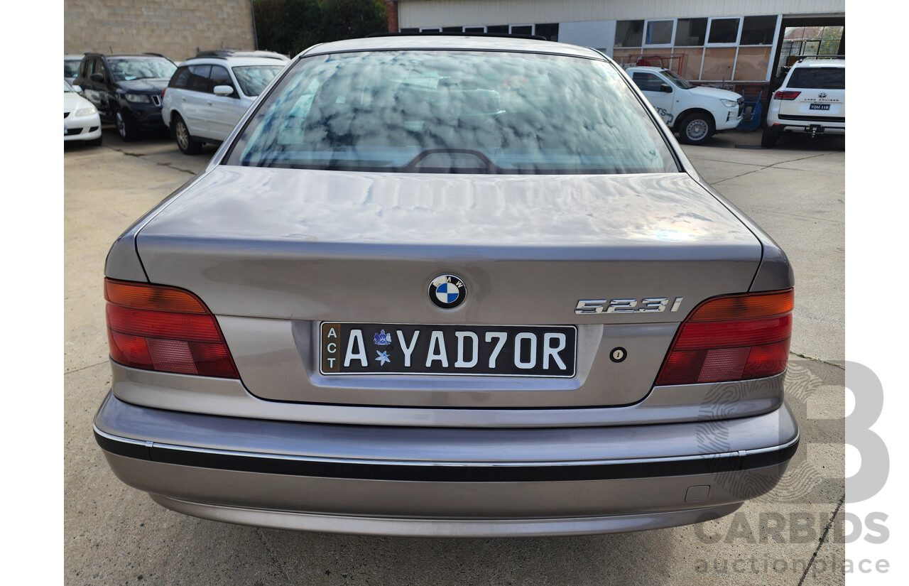 1/2000 Bmw 5 23i E39 4d Sedan Silver 2.5L