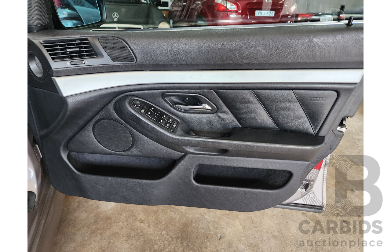 1/2000 Bmw 5 23i E39 4d Sedan Silver 2.5L