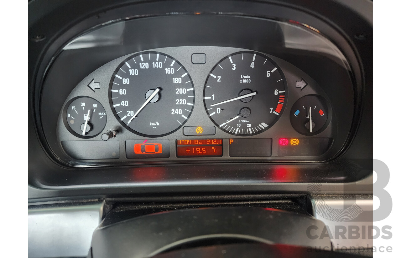 1/2000 Bmw 5 23i E39 4d Sedan Silver 2.5L