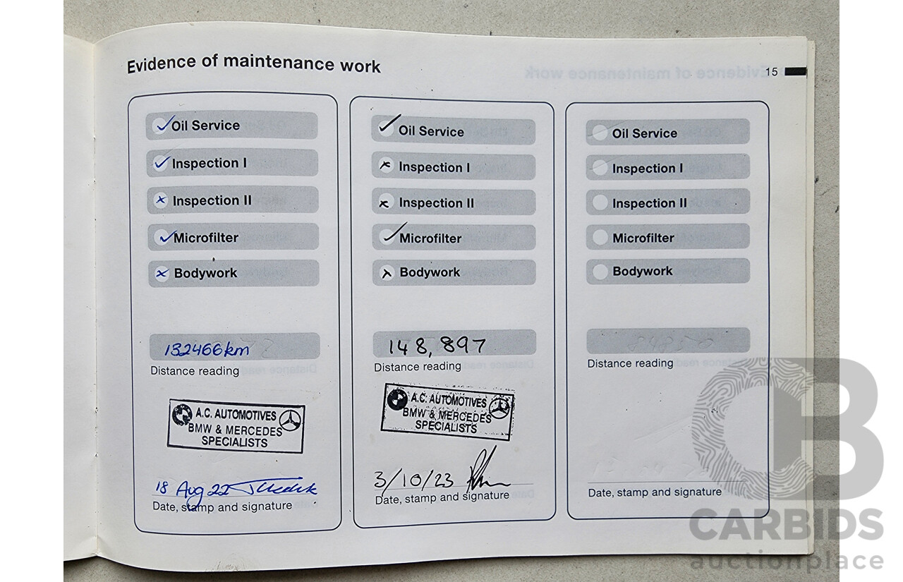 1/2000 Bmw 5 23i E39 4d Sedan Silver 2.5L