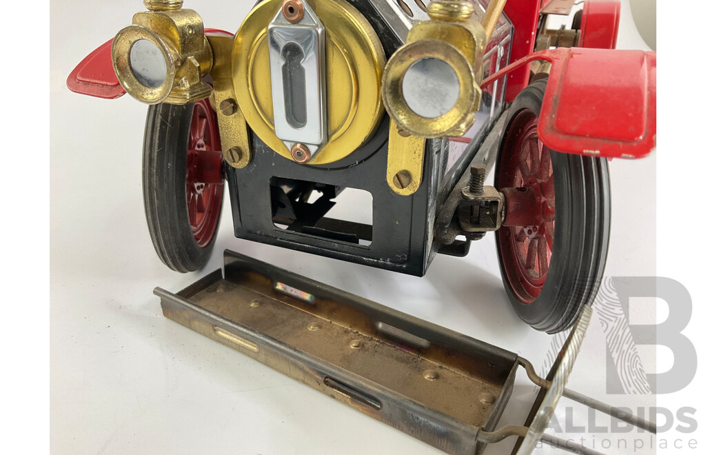 Vintage Mamod Live Steam Powered Edwardian Fire Truck, Made in England