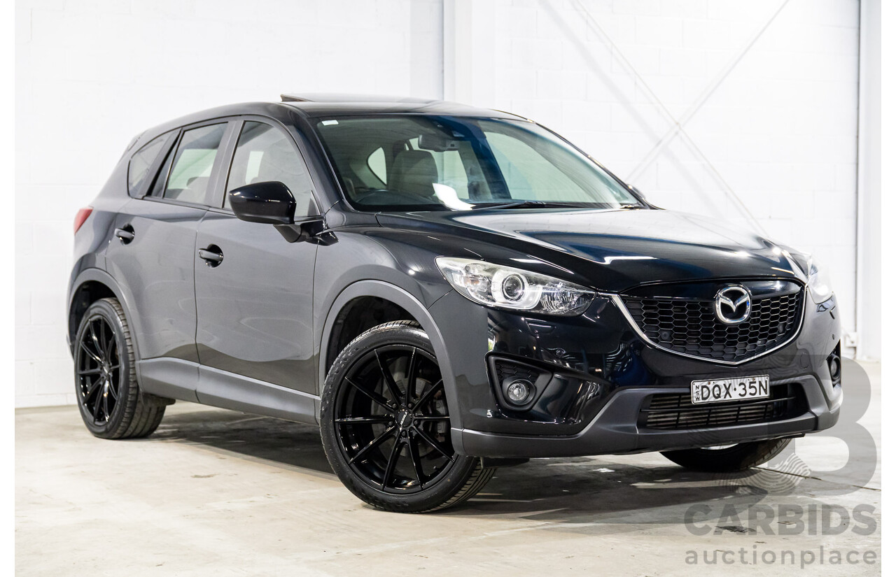 4/2012 Mazda CX-5 Grand Tourer (4x4)  4d Wagon Black Mica Turbo Diesel 2.2L