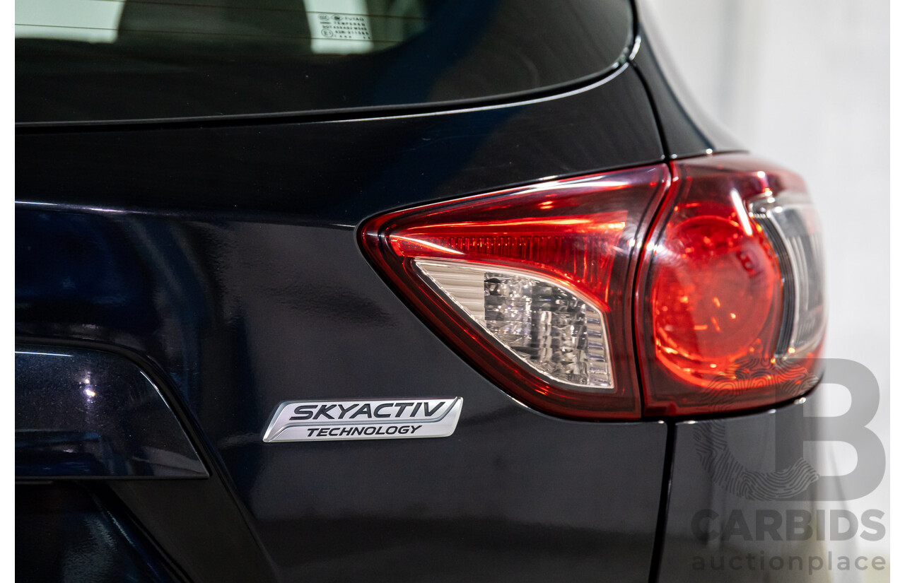 4/2012 Mazda CX-5 Grand Tourer (4x4)  4d Wagon Black Mica Turbo Diesel 2.2L