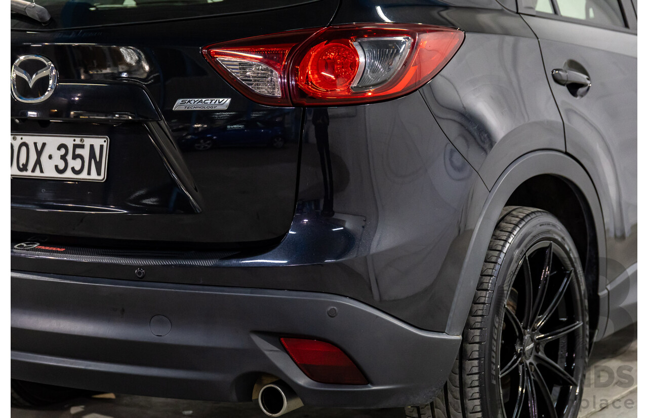 4/2012 Mazda CX-5 Grand Tourer (4x4)  4d Wagon Black Mica Turbo Diesel 2.2L