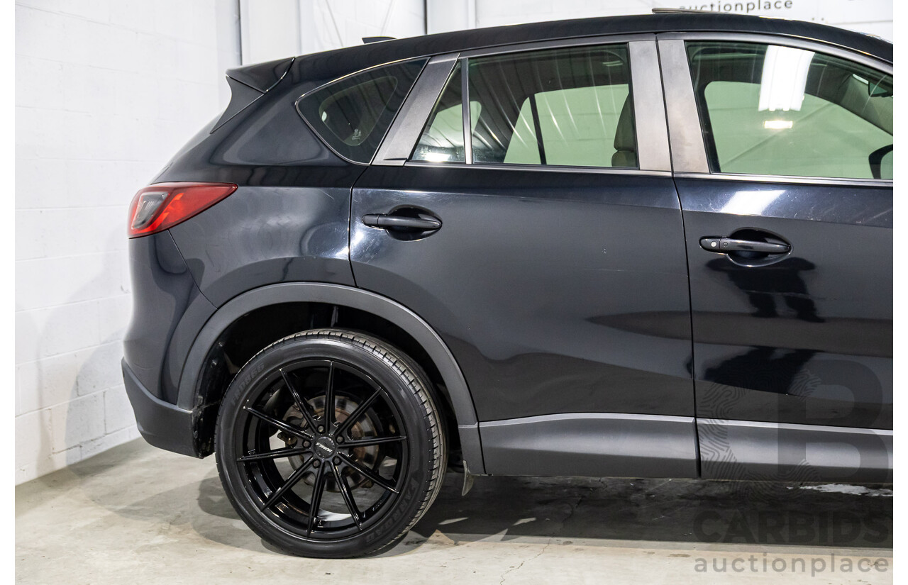 4/2012 Mazda CX-5 Grand Tourer (4x4)  4d Wagon Black Mica Turbo Diesel 2.2L