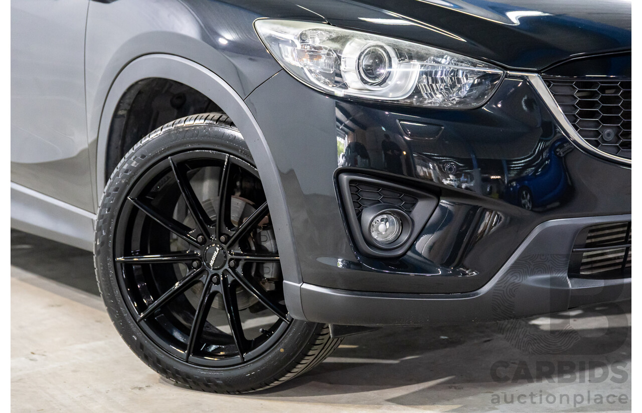 4/2012 Mazda CX-5 Grand Tourer (4x4)  4d Wagon Black Mica Turbo Diesel 2.2L