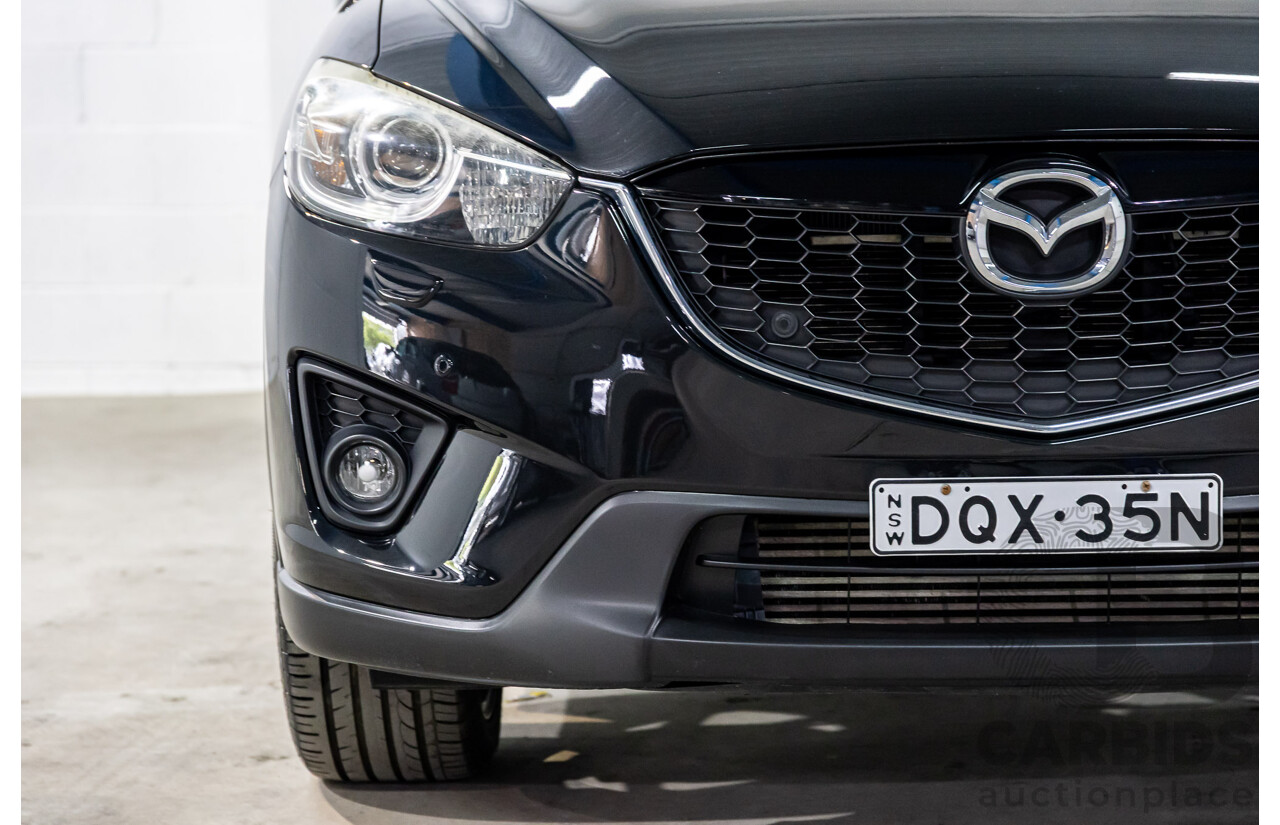 4/2012 Mazda CX-5 Grand Tourer (4x4)  4d Wagon Black Mica Turbo Diesel 2.2L