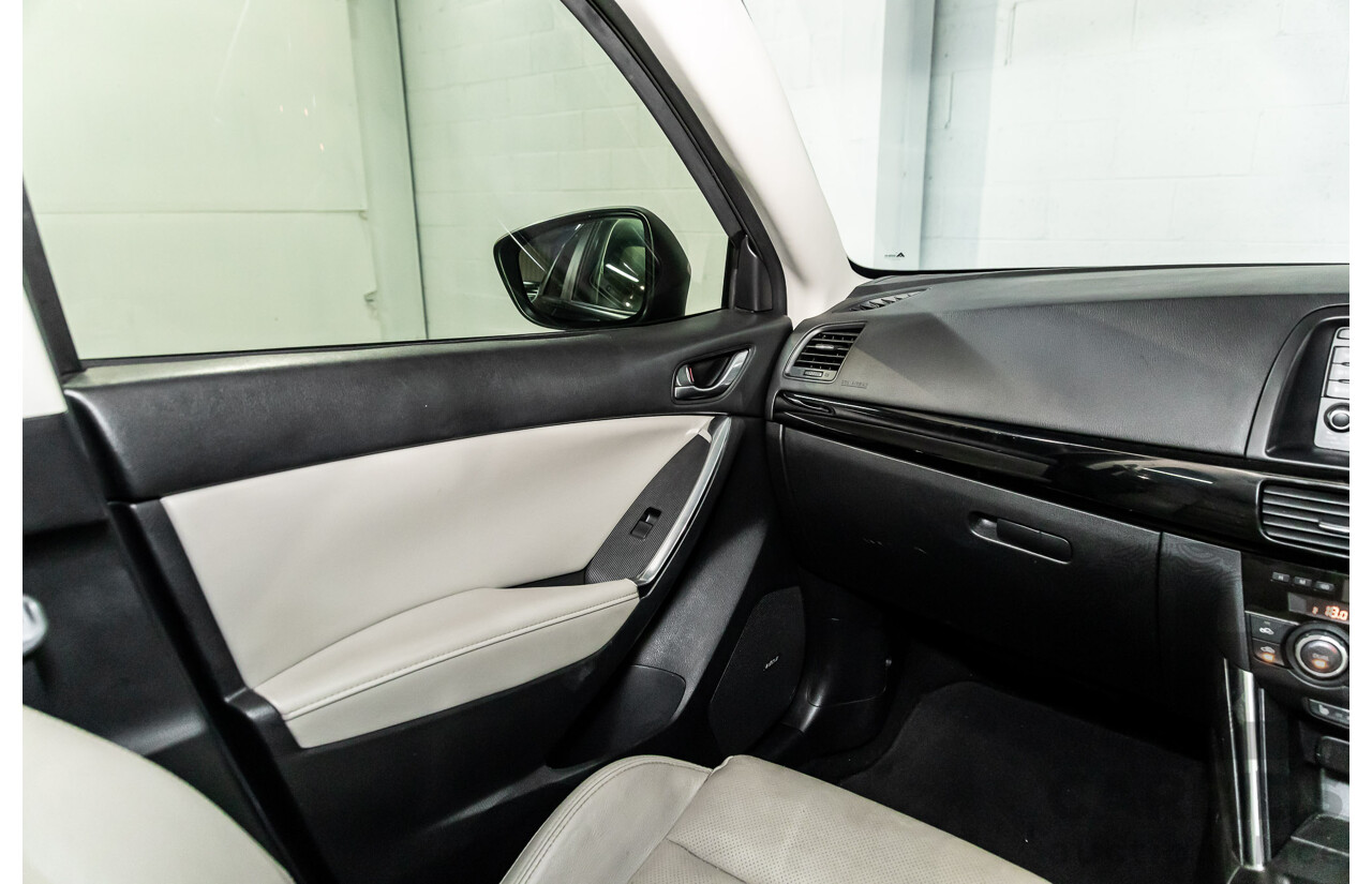 4/2012 Mazda CX-5 Grand Tourer (4x4)  4d Wagon Black Mica Turbo Diesel 2.2L