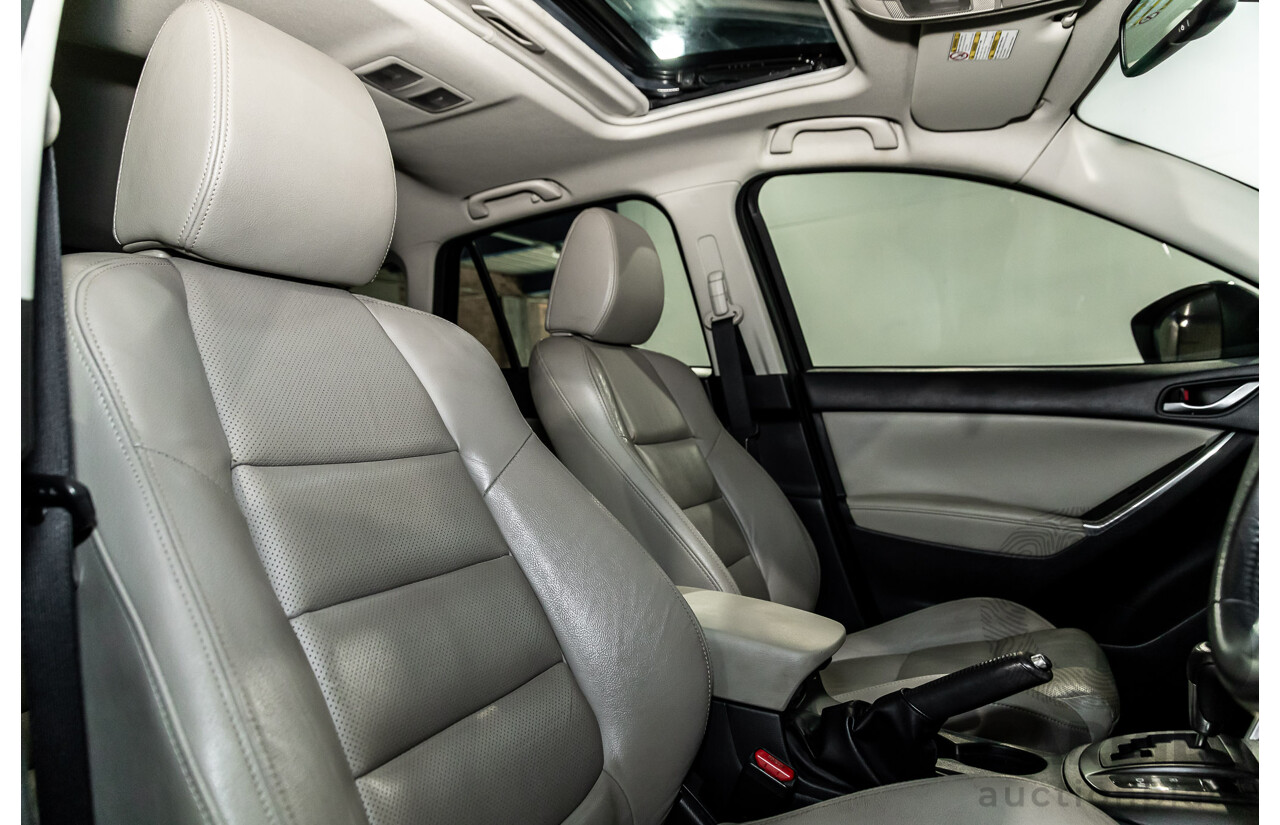 4/2012 Mazda CX-5 Grand Tourer (4x4)  4d Wagon Black Mica Turbo Diesel 2.2L