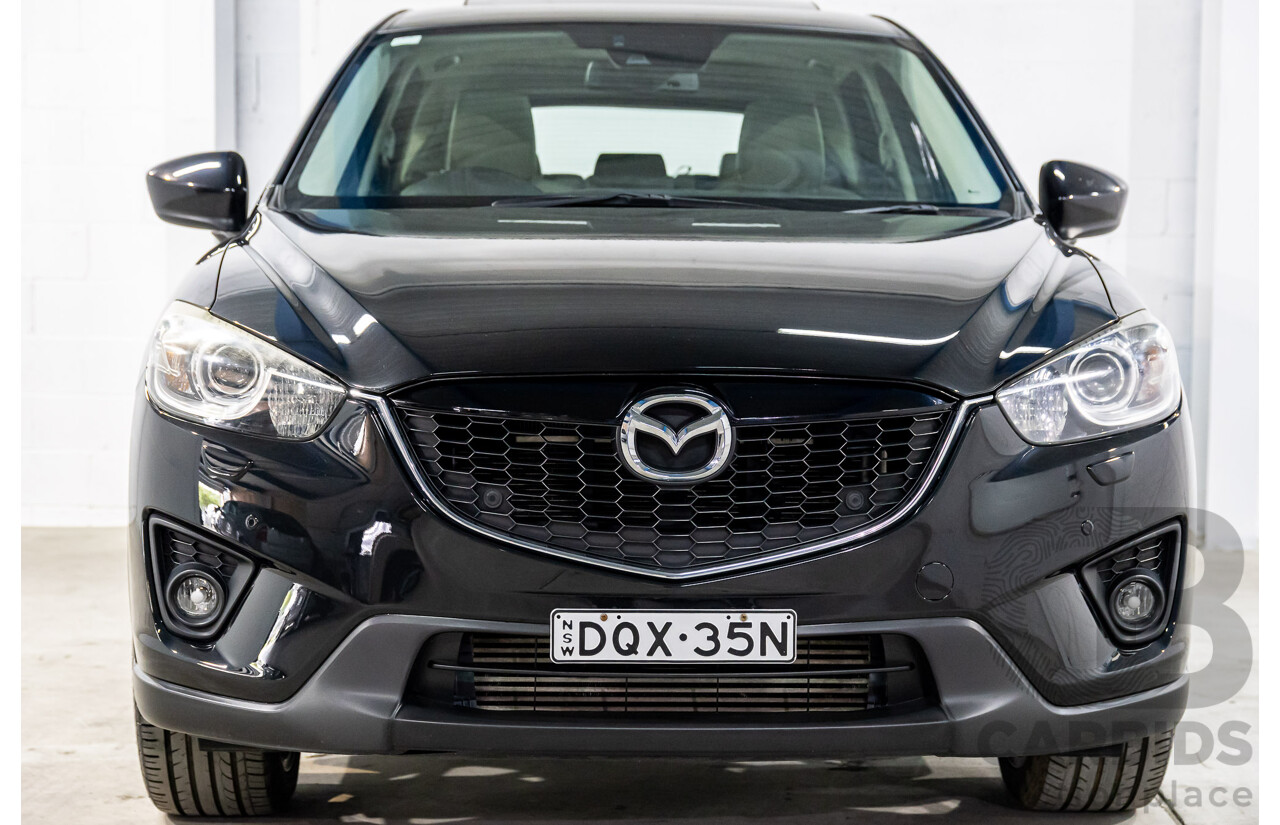 4/2012 Mazda CX-5 Grand Tourer (4x4)  4d Wagon Black Mica Turbo Diesel 2.2L