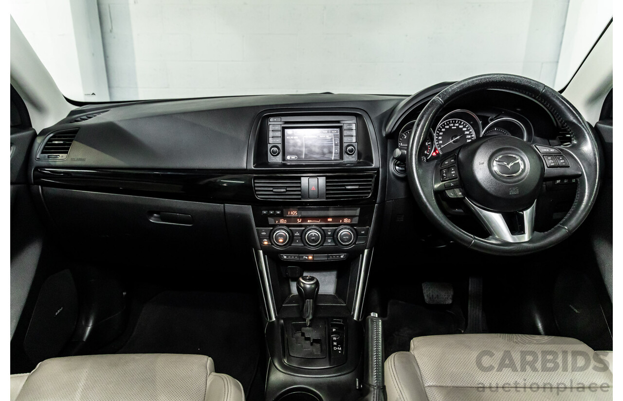 4/2012 Mazda CX-5 Grand Tourer (4x4)  4d Wagon Black Mica Turbo Diesel 2.2L