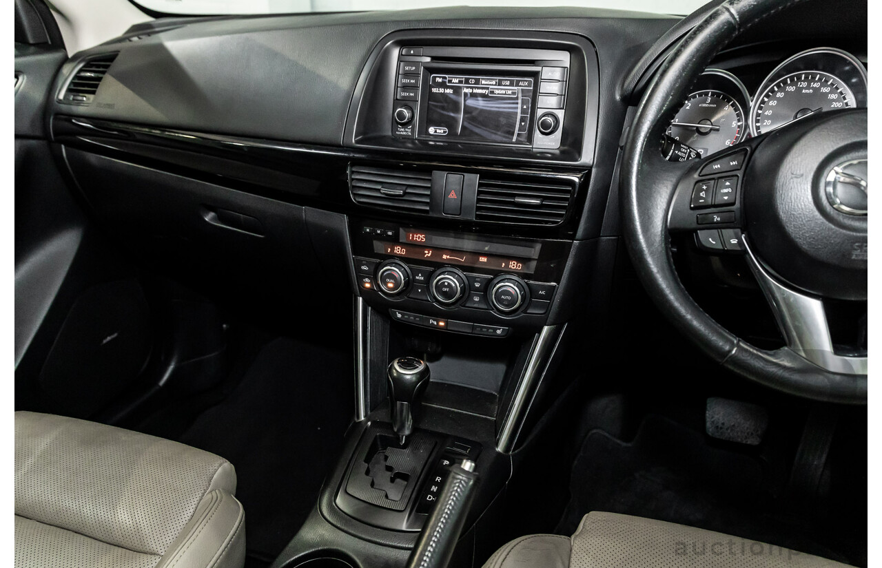 4/2012 Mazda CX-5 Grand Tourer (4x4)  4d Wagon Black Mica Turbo Diesel 2.2L