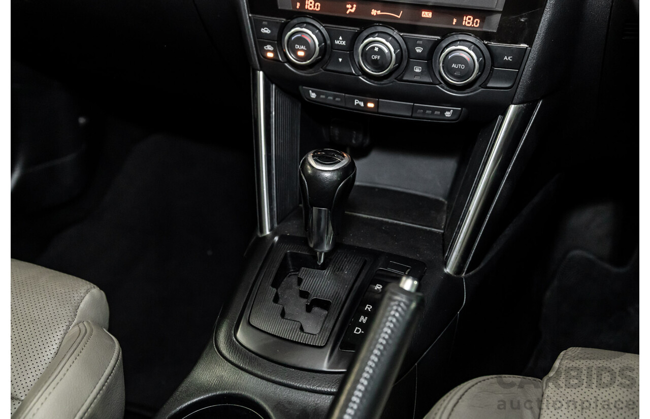 4/2012 Mazda CX-5 Grand Tourer (4x4)  4d Wagon Black Mica Turbo Diesel 2.2L