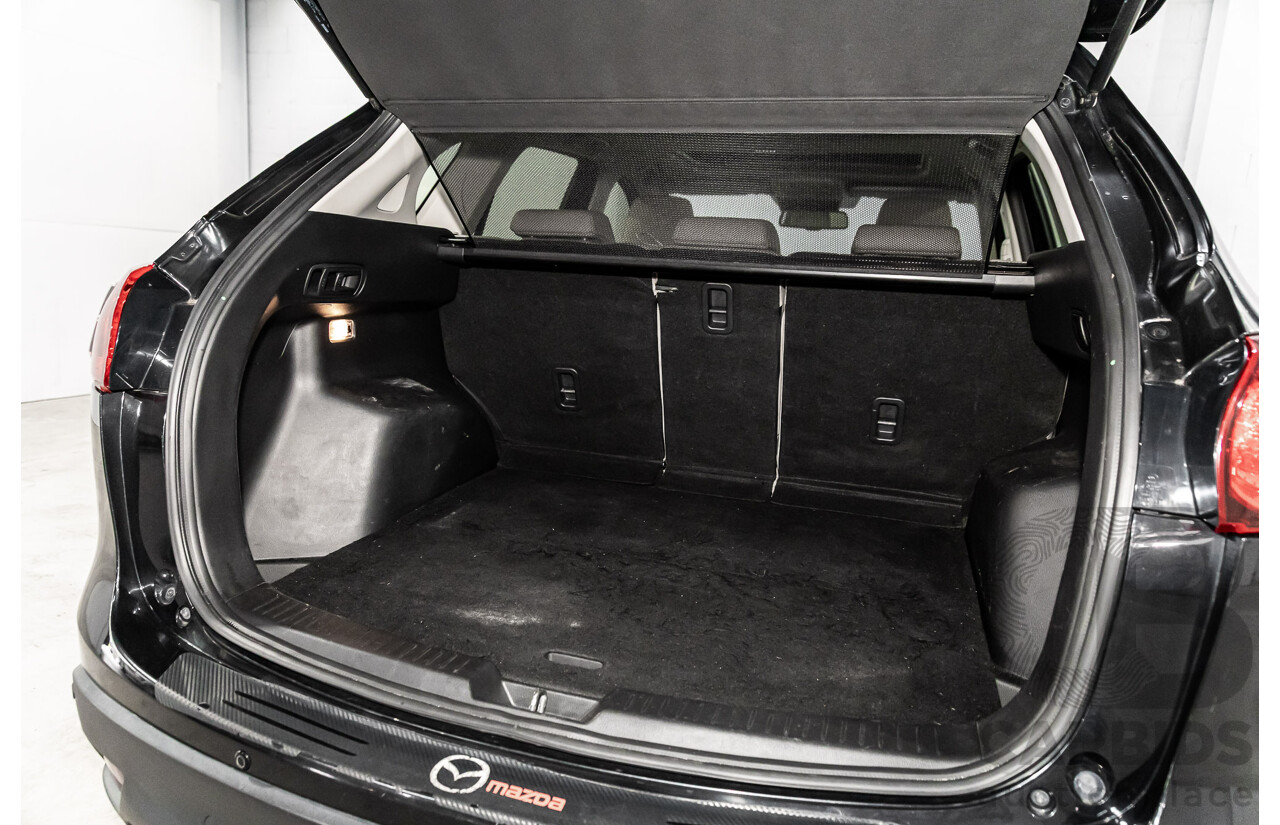 4/2012 Mazda CX-5 Grand Tourer (4x4)  4d Wagon Black Mica Turbo Diesel 2.2L