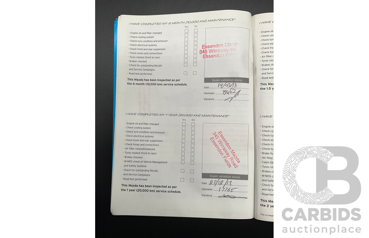 4/2012 Mazda CX-5 Grand Tourer (4x4)  4d Wagon Black Mica Turbo Diesel 2.2L