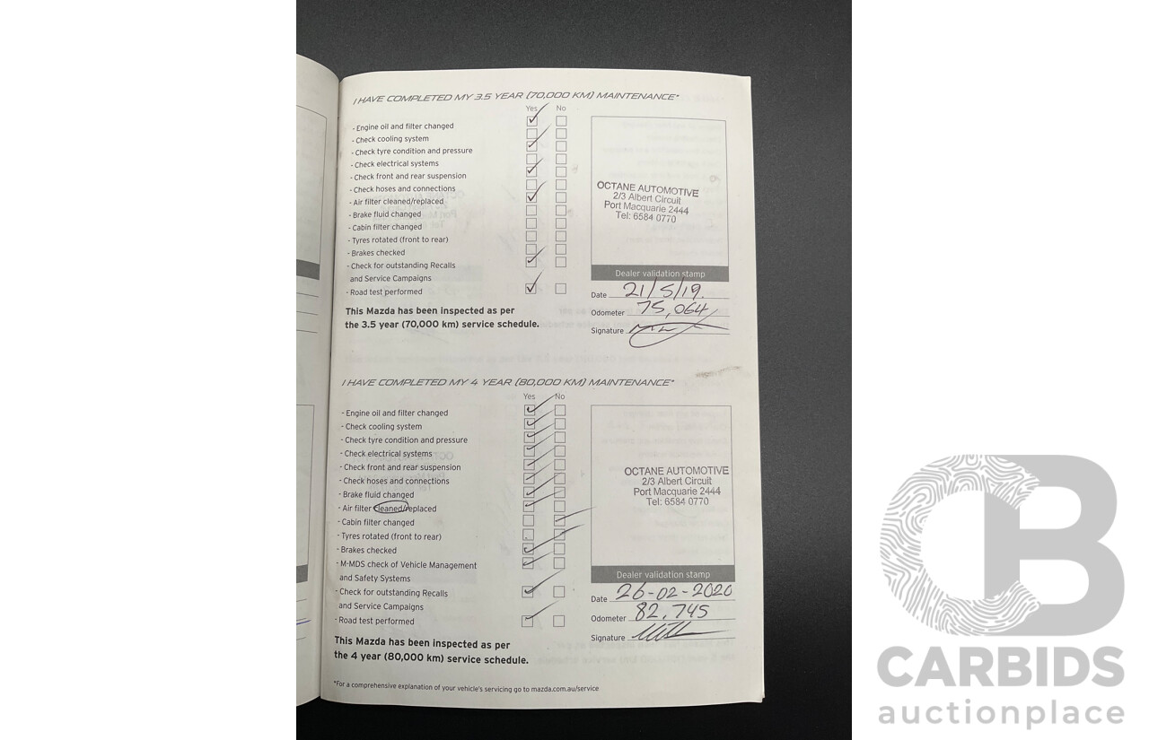 4/2012 Mazda CX-5 Grand Tourer (4x4)  4d Wagon Black Mica Turbo Diesel 2.2L