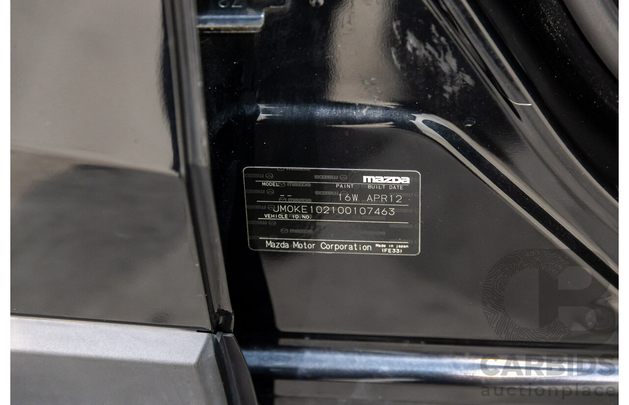 4/2012 Mazda CX-5 Grand Tourer (4x4)  4d Wagon Black Mica Turbo Diesel 2.2L