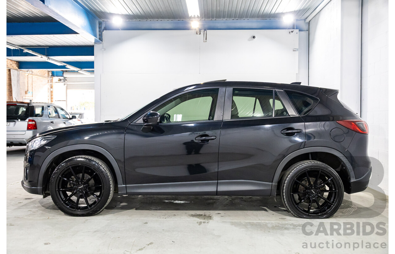 4/2012 Mazda CX-5 Grand Tourer (4x4)  4d Wagon Black Mica Turbo Diesel 2.2L