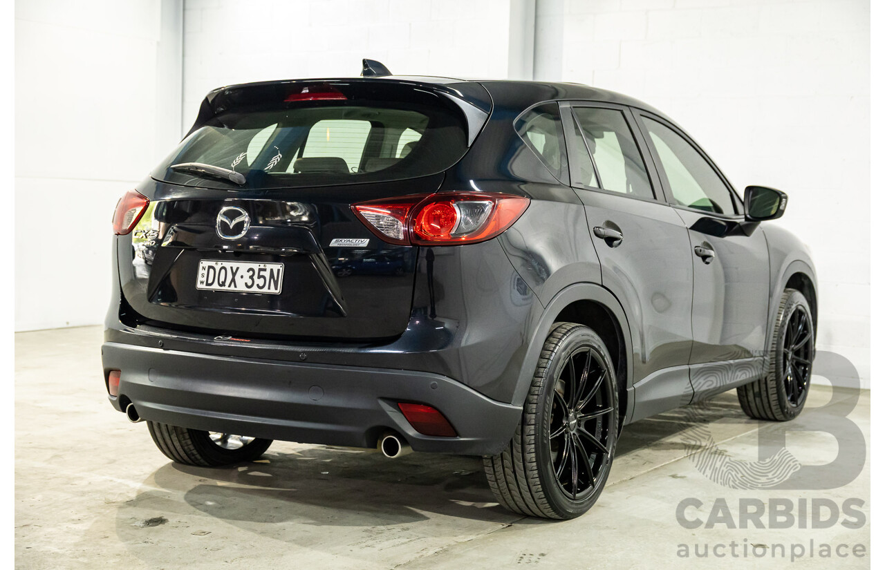 4/2012 Mazda CX-5 Grand Tourer (4x4)  4d Wagon Black Mica Turbo Diesel 2.2L