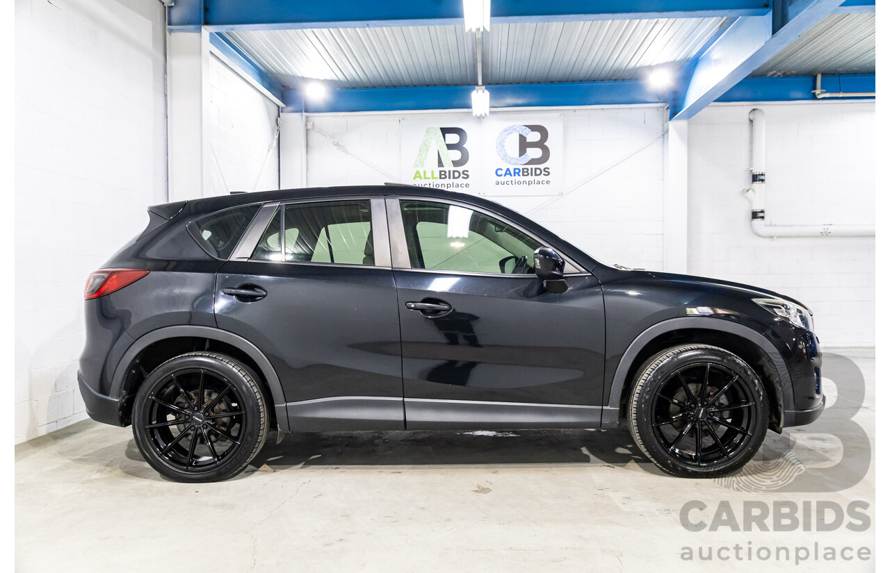 4/2012 Mazda CX-5 Grand Tourer (4x4)  4d Wagon Black Mica Turbo Diesel 2.2L