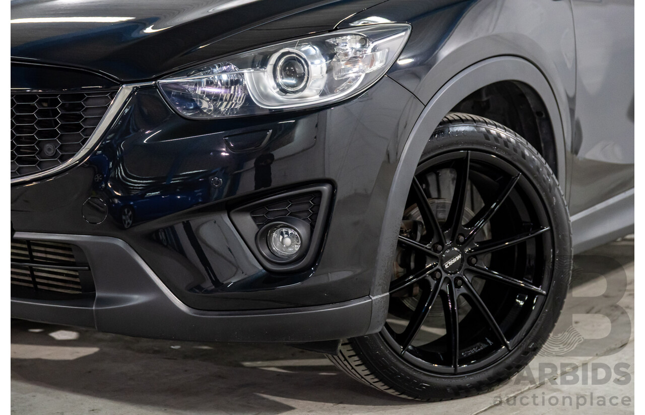 4/2012 Mazda CX-5 Grand Tourer (4x4)  4d Wagon Black Mica Turbo Diesel 2.2L