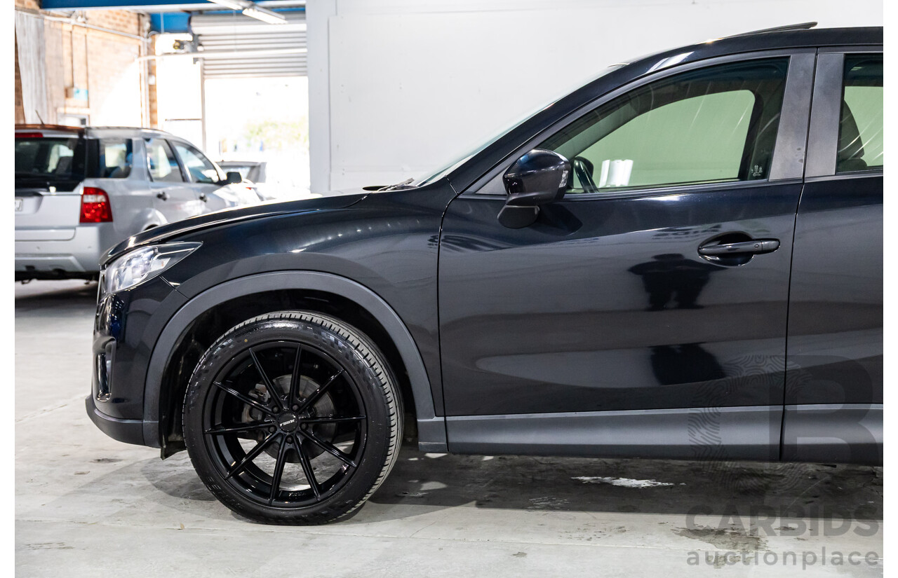 4/2012 Mazda CX-5 Grand Tourer (4x4)  4d Wagon Black Mica Turbo Diesel 2.2L