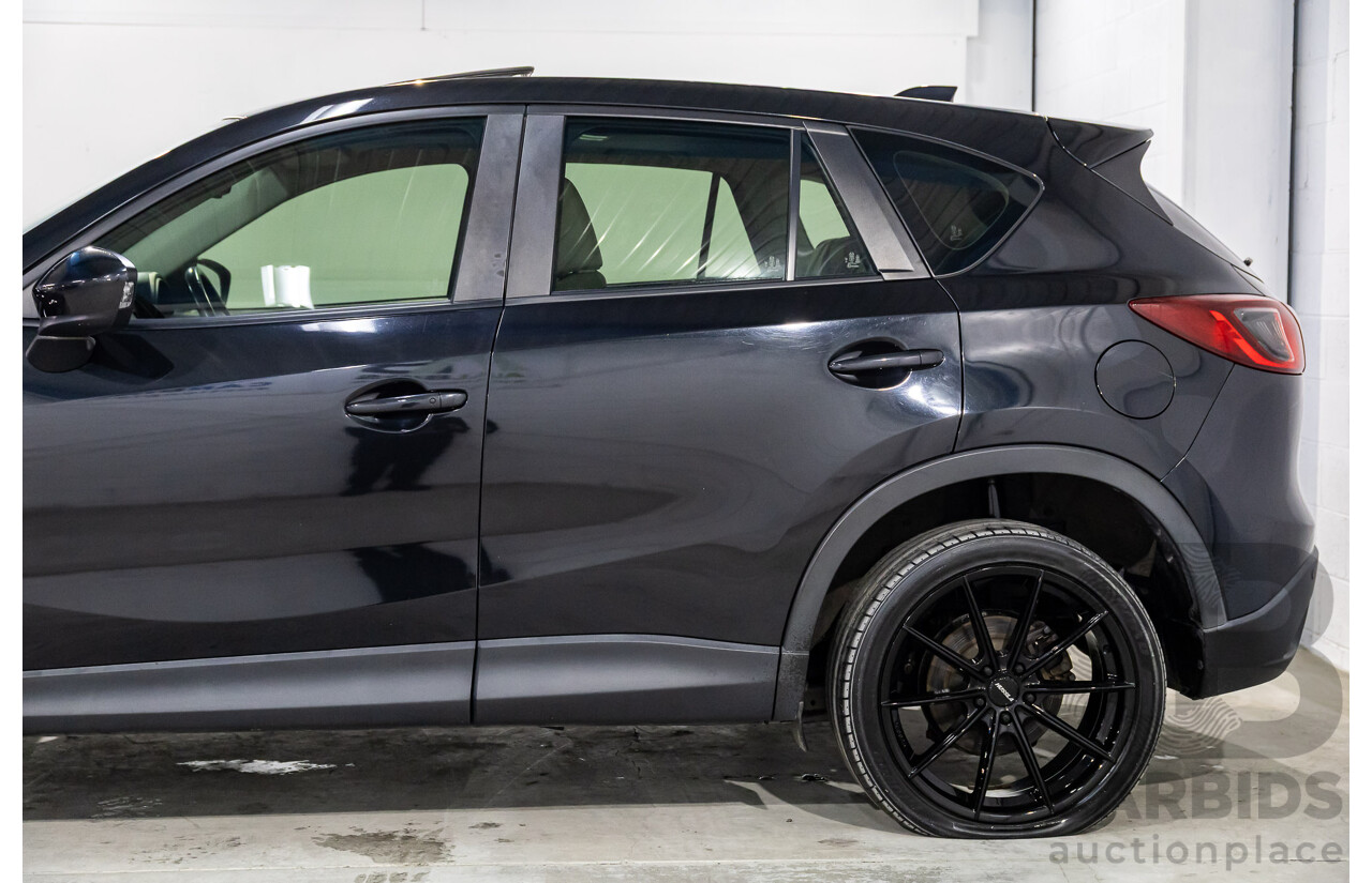 4/2012 Mazda CX-5 Grand Tourer (4x4)  4d Wagon Black Mica Turbo Diesel 2.2L