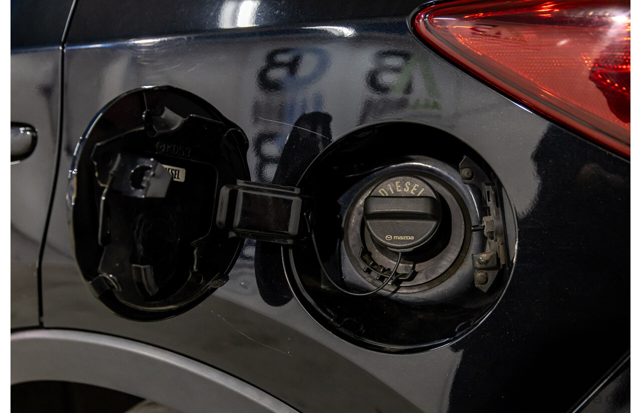 4/2012 Mazda CX-5 Grand Tourer (4x4)  4d Wagon Black Mica Turbo Diesel 2.2L