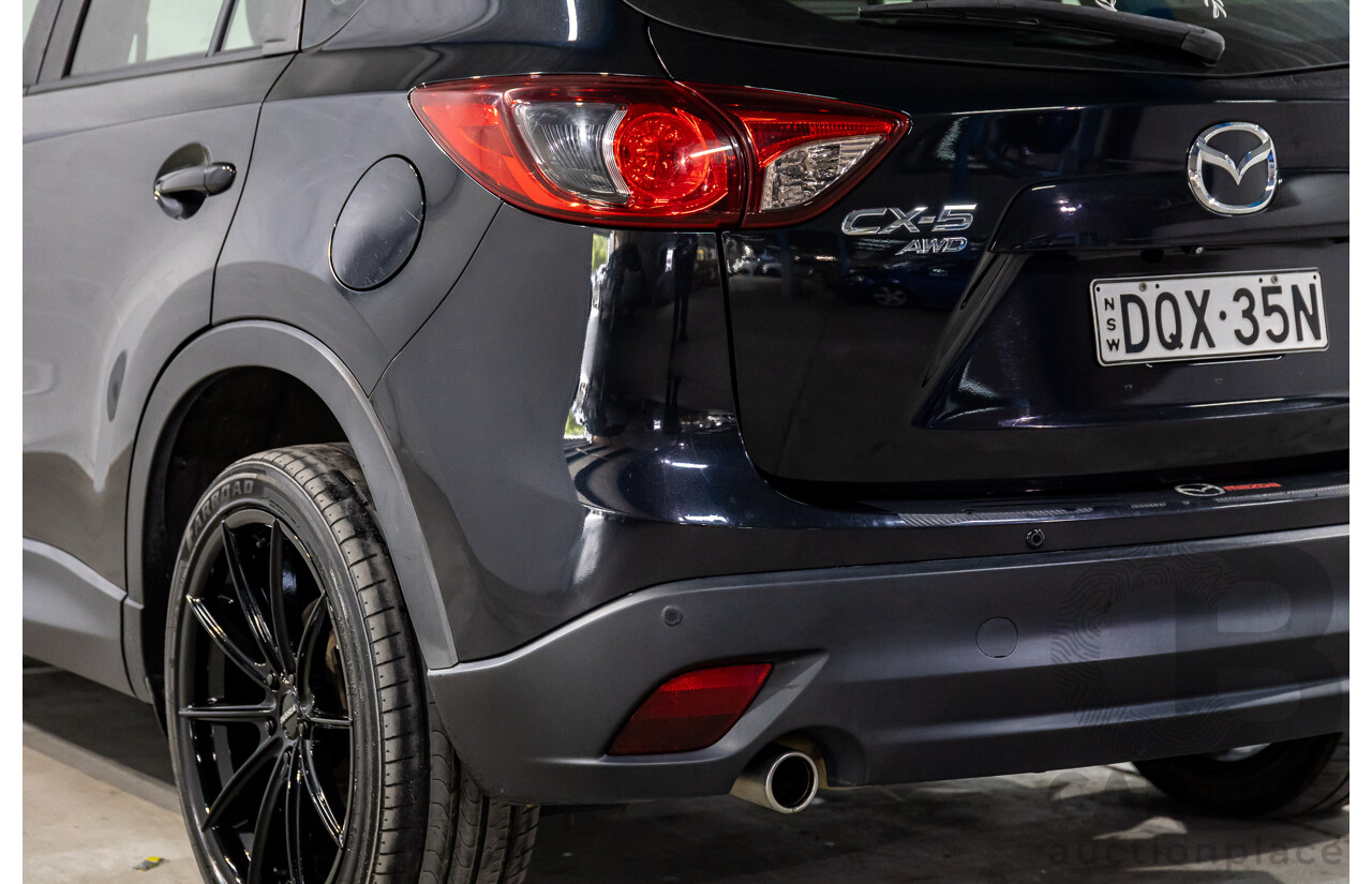4/2012 Mazda CX-5 Grand Tourer (4x4)  4d Wagon Black Mica Turbo Diesel 2.2L