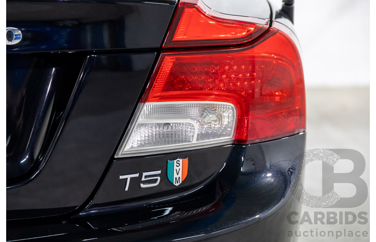 5/2014 Volvo C70 T5 MY13 2d Convertible Black Sapphire Metallic Turbo 2.5L