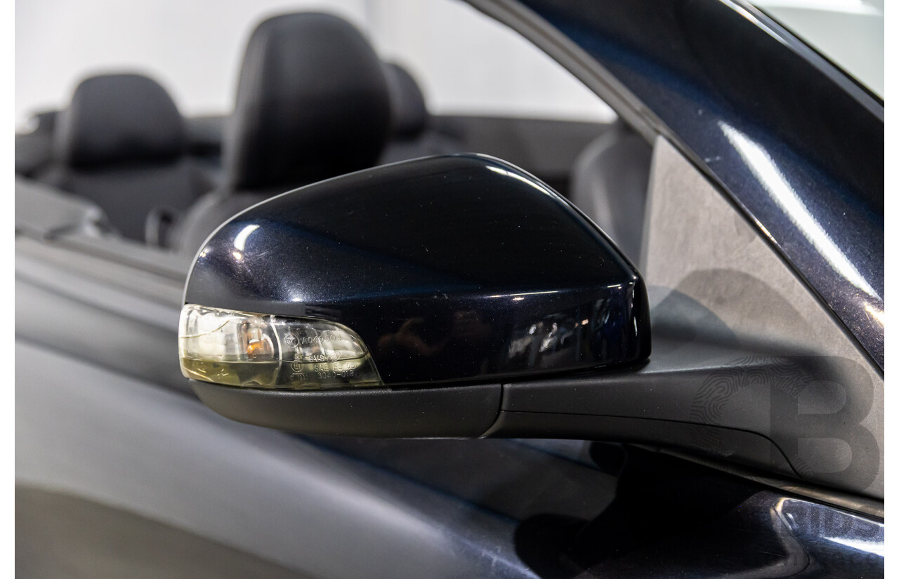5/2014 Volvo C70 T5 MY13 2d Convertible Black Sapphire Metallic Turbo 2.5L