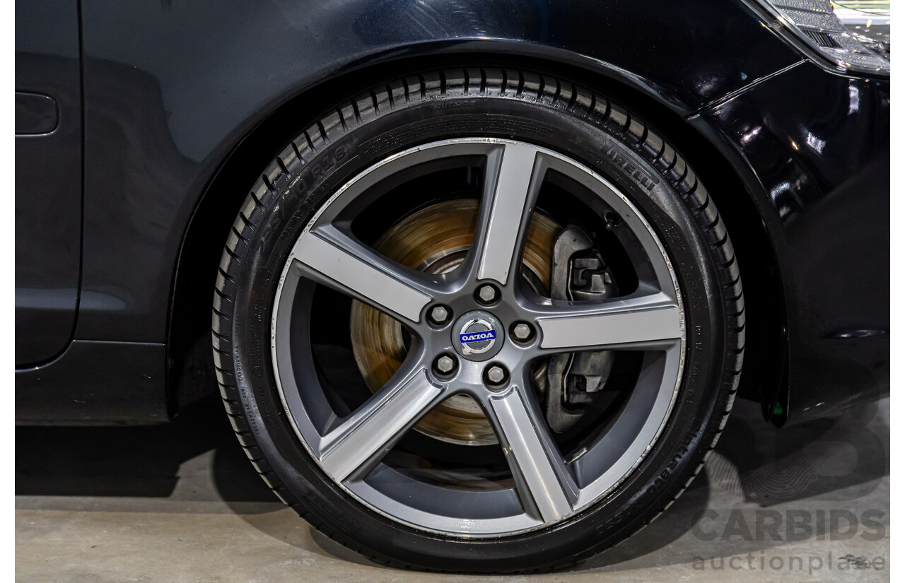 5/2014 Volvo C70 T5 MY13 2d Convertible Black Sapphire Metallic Turbo 2.5L