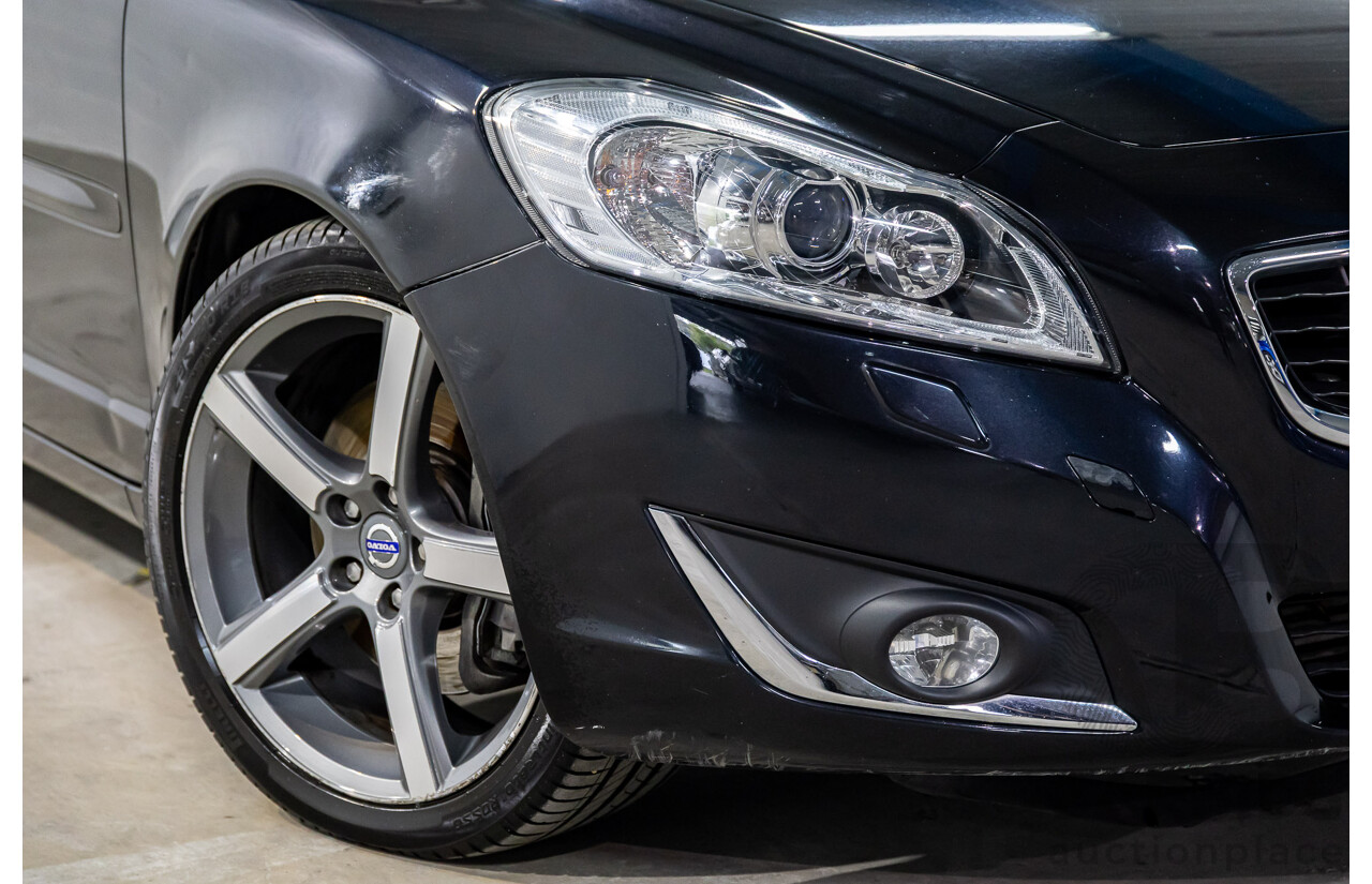 5/2014 Volvo C70 T5 MY13 2d Convertible Black Sapphire Metallic Turbo 2.5L