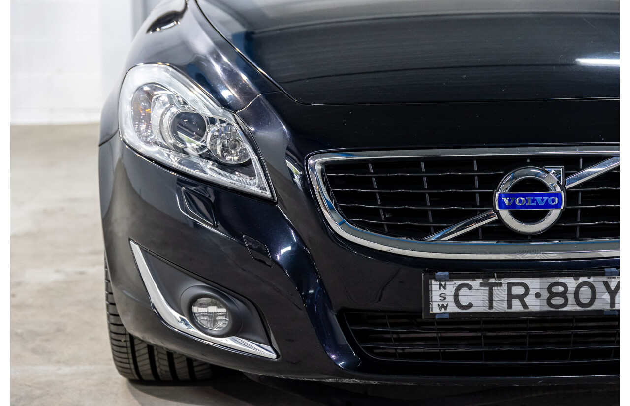 5/2014 Volvo C70 T5 MY13 2d Convertible Black Sapphire Metallic Turbo 2.5L