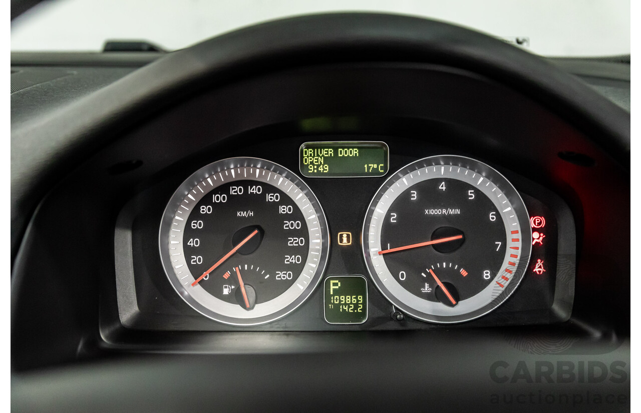 5/2014 Volvo C70 T5 MY13 2d Convertible Black Sapphire Metallic Turbo 2.5L