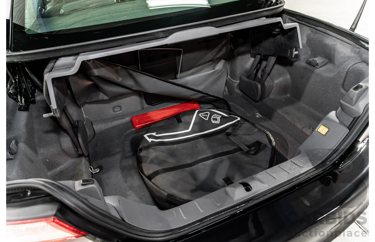 5/2014 Volvo C70 T5 MY13 2d Convertible Black Sapphire Metallic Turbo 2.5L