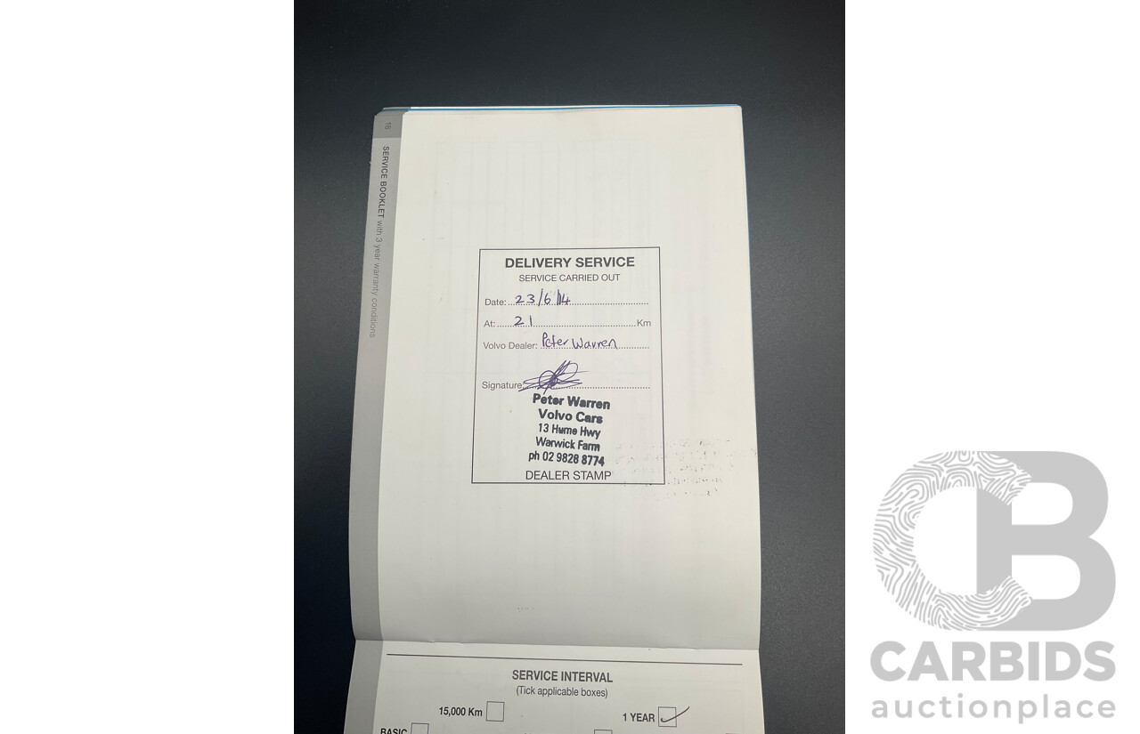 5/2014 Volvo C70 T5 MY13 2d Convertible Black Sapphire Metallic Turbo 2.5L