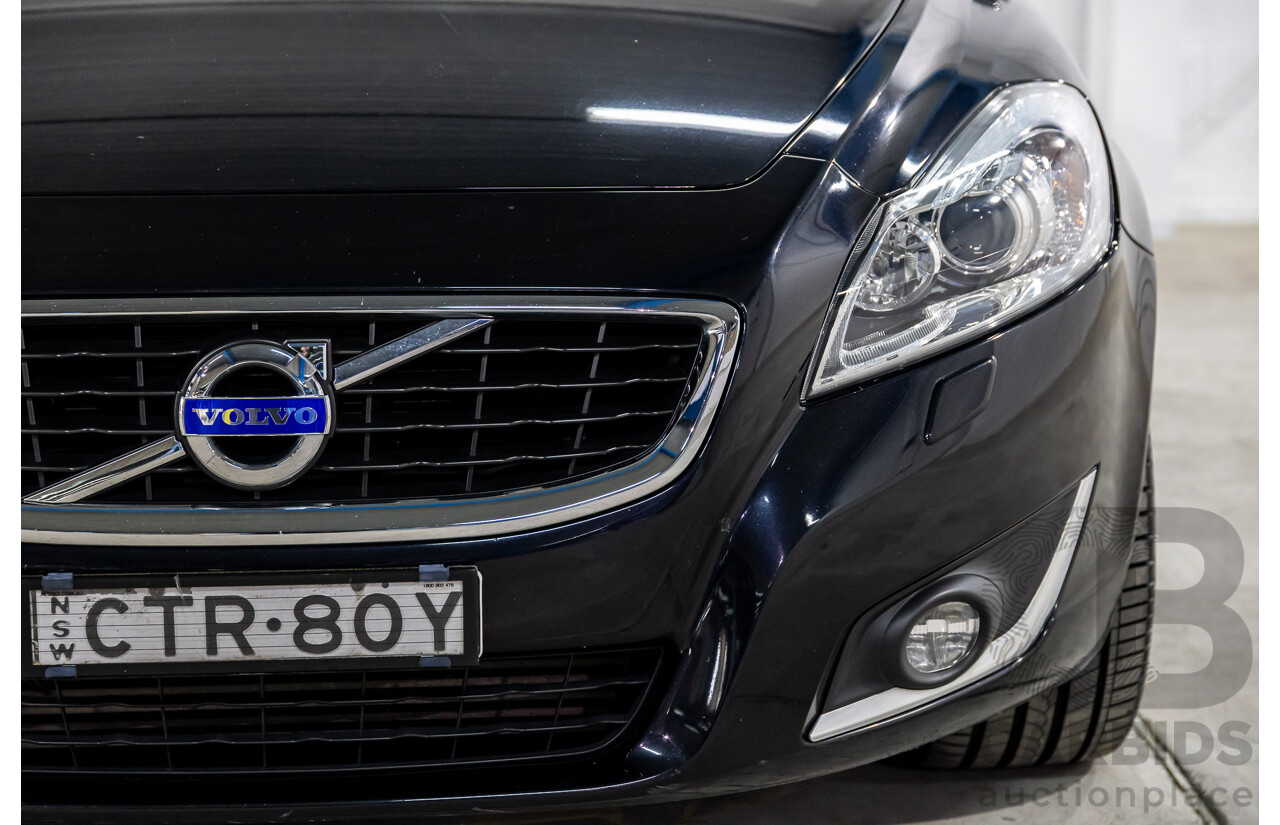5/2014 Volvo C70 T5 MY13 2d Convertible Black Sapphire Metallic Turbo 2.5L