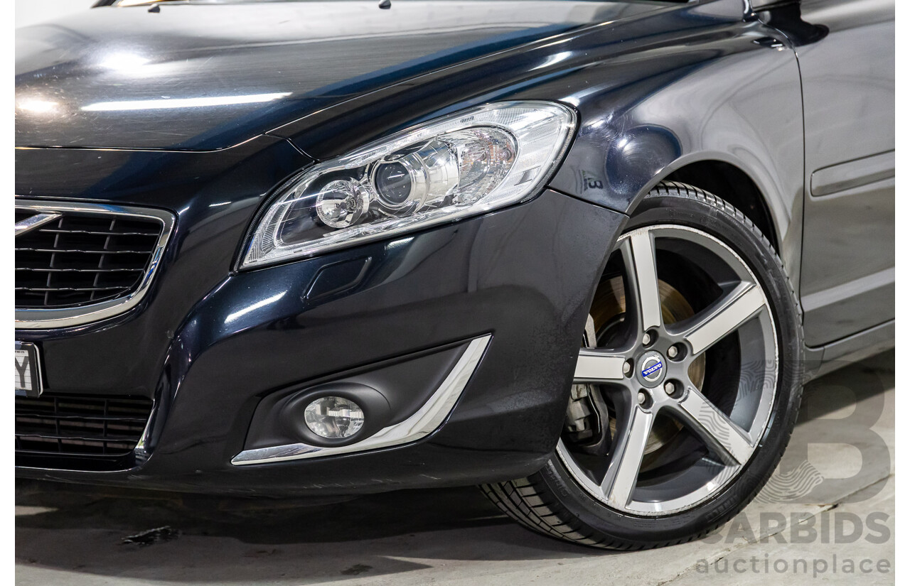5/2014 Volvo C70 T5 MY13 2d Convertible Black Sapphire Metallic Turbo 2.5L