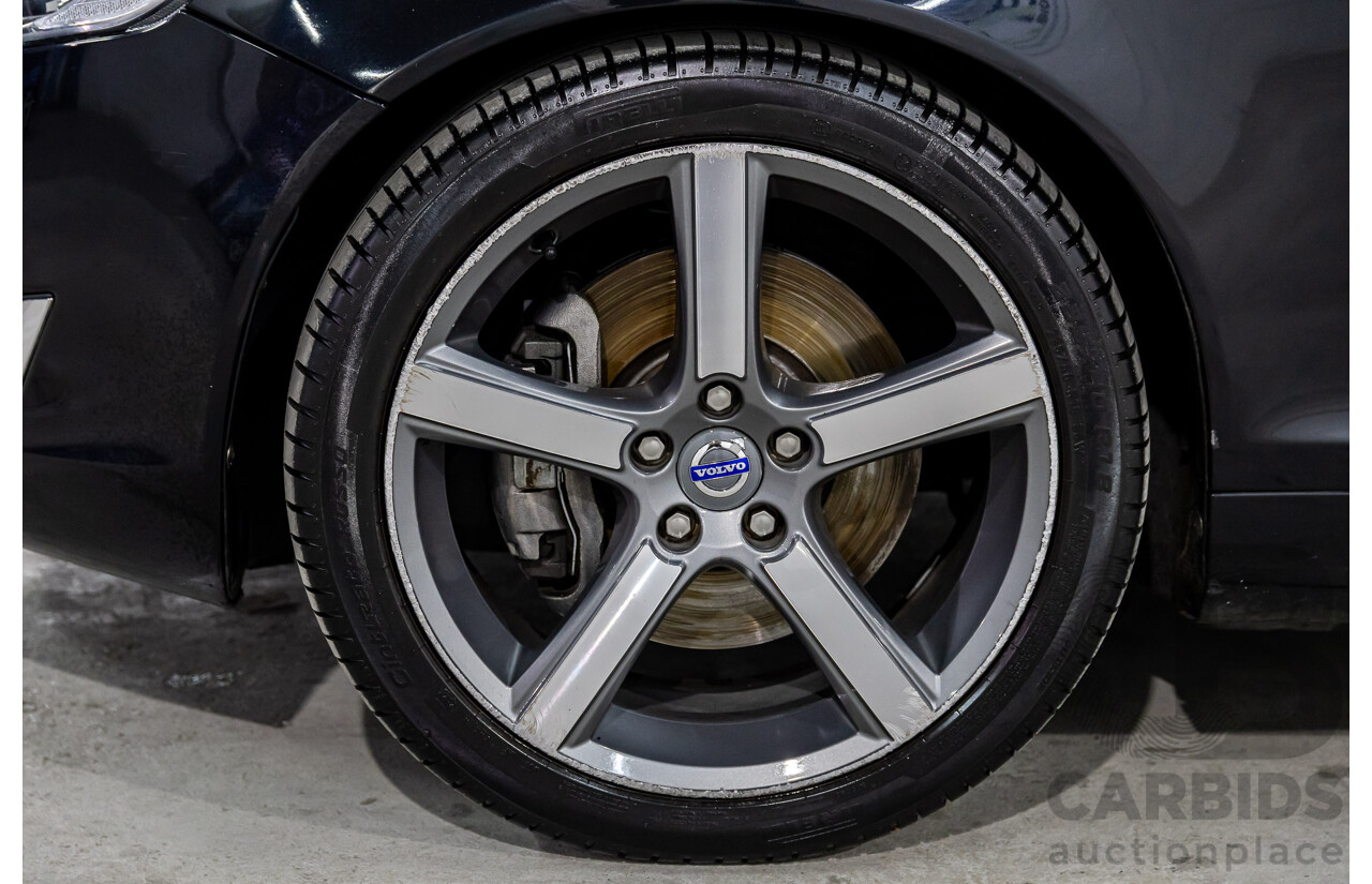 5/2014 Volvo C70 T5 MY13 2d Convertible Black Sapphire Metallic Turbo 2.5L