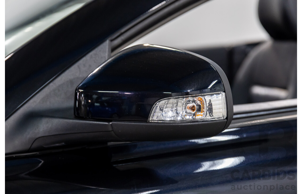 5/2014 Volvo C70 T5 MY13 2d Convertible Black Sapphire Metallic Turbo 2.5L